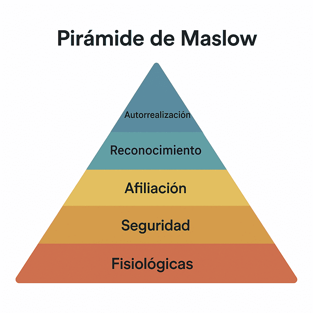 pirámide de maslow Recursos Humanos RRHH